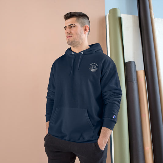 Aqua Horizon Champion Hoodie