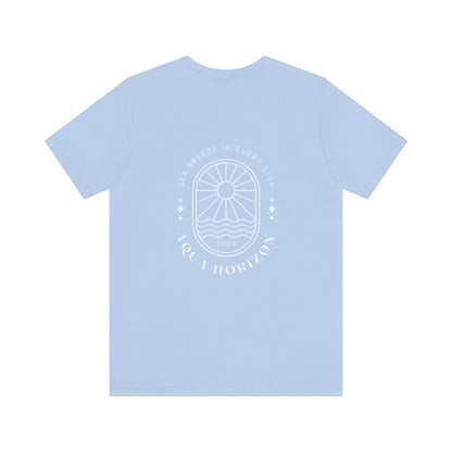 Aqua Horizon Unisex Jersey Short Sleeve Tee