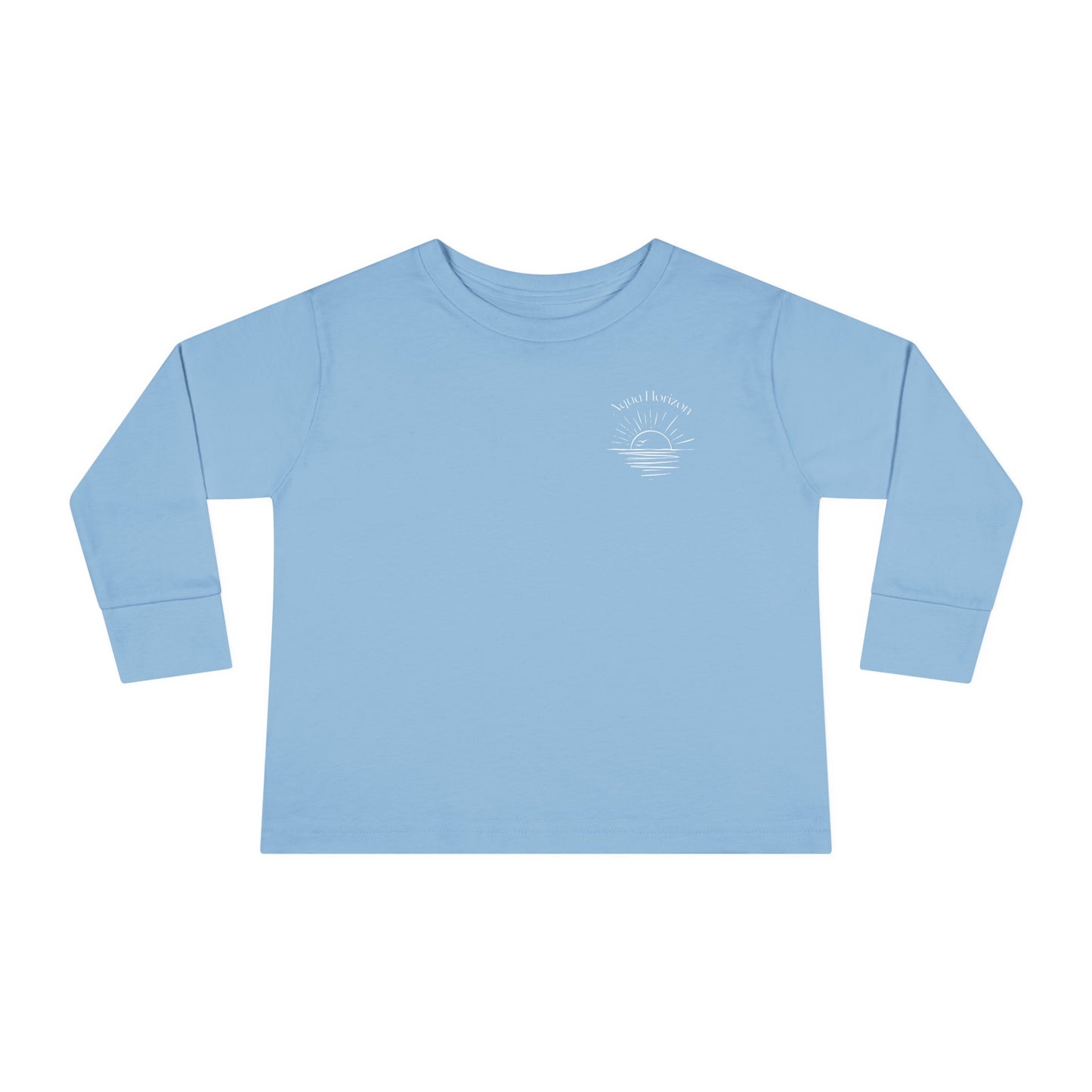 Aqua Horizon Toddler Long Sleeve Tee