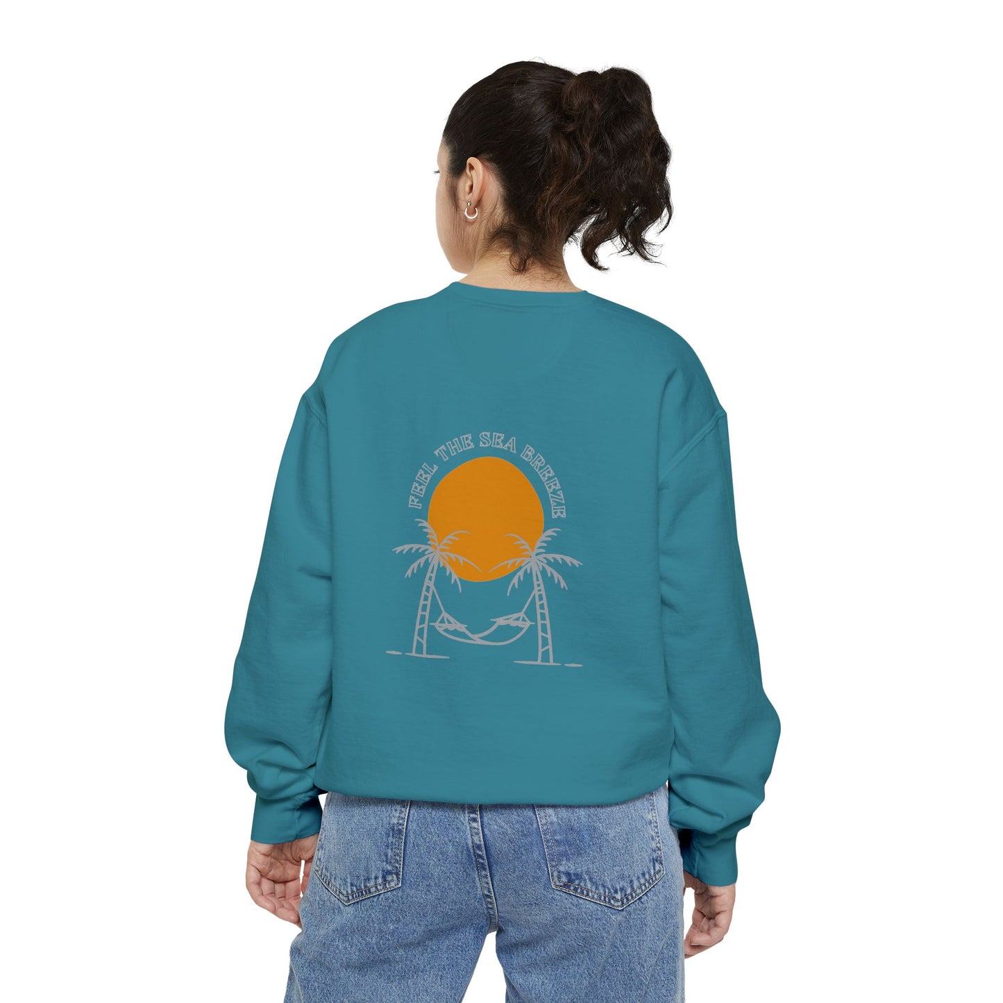 Woman's Relaxed Palm Sweatshirt