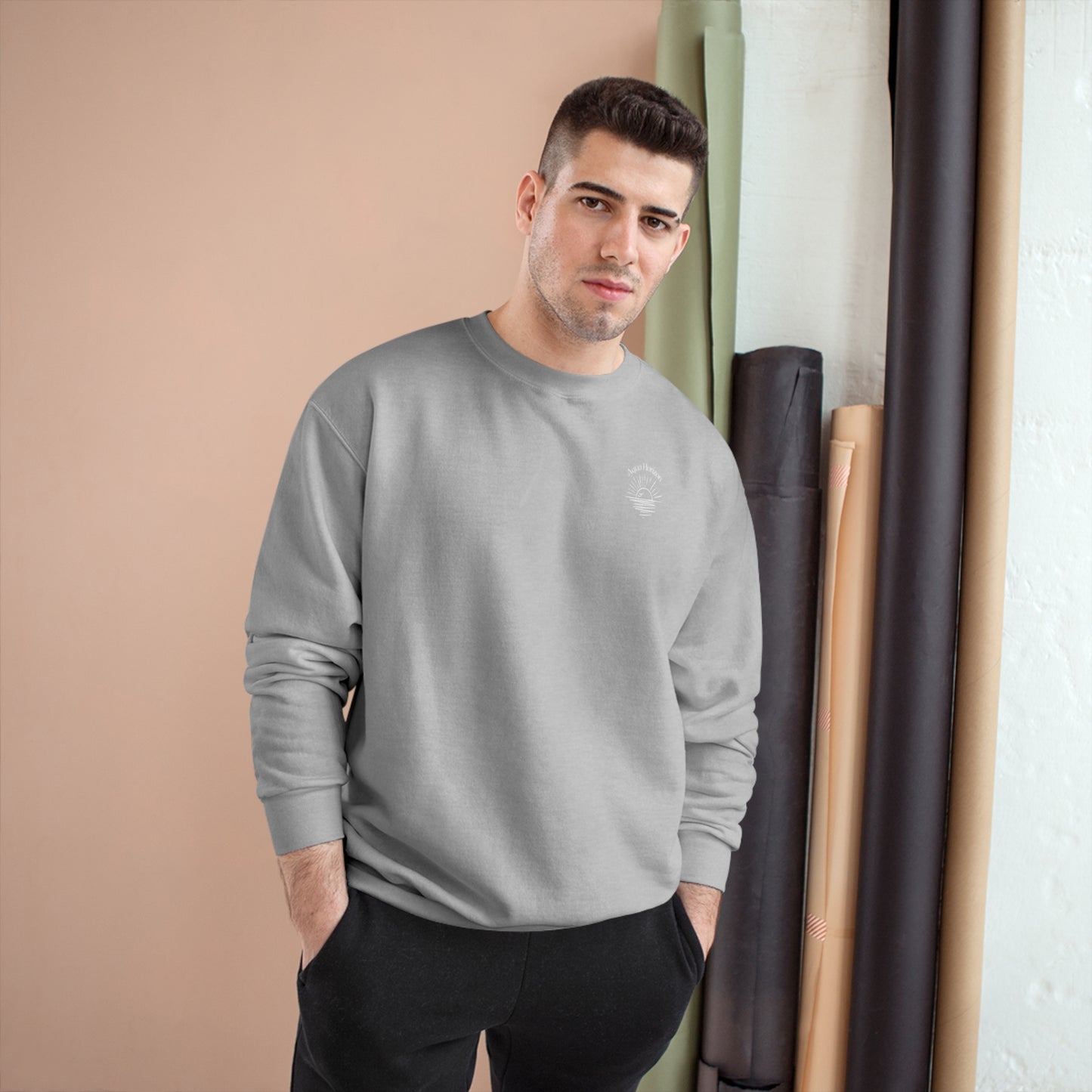 Aqua Horizon Champion Sweatshirt