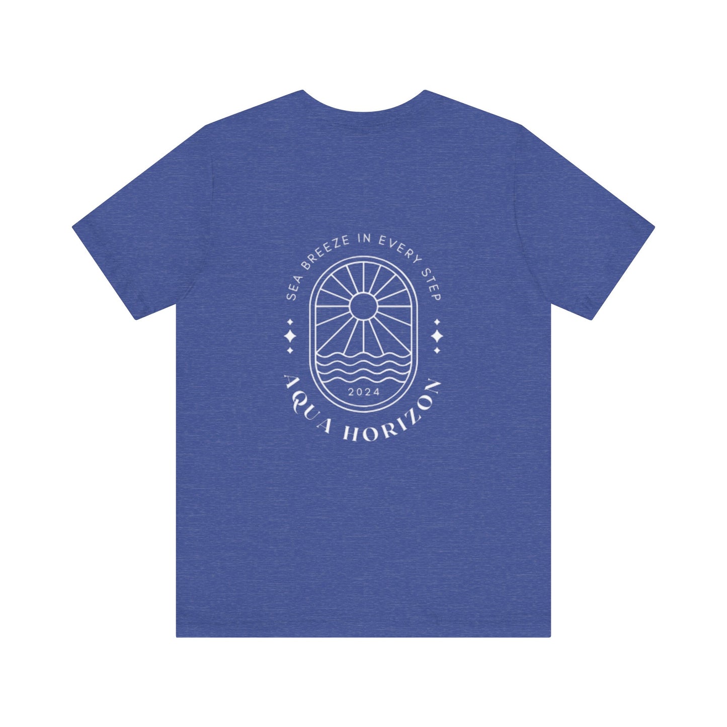 Aqua Horizon Unisex Jersey Short Sleeve Tee