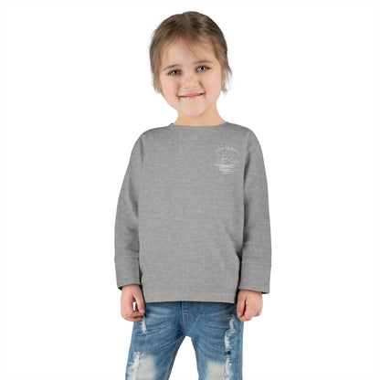 Aqua Horizon Toddler Long Sleeve Tee