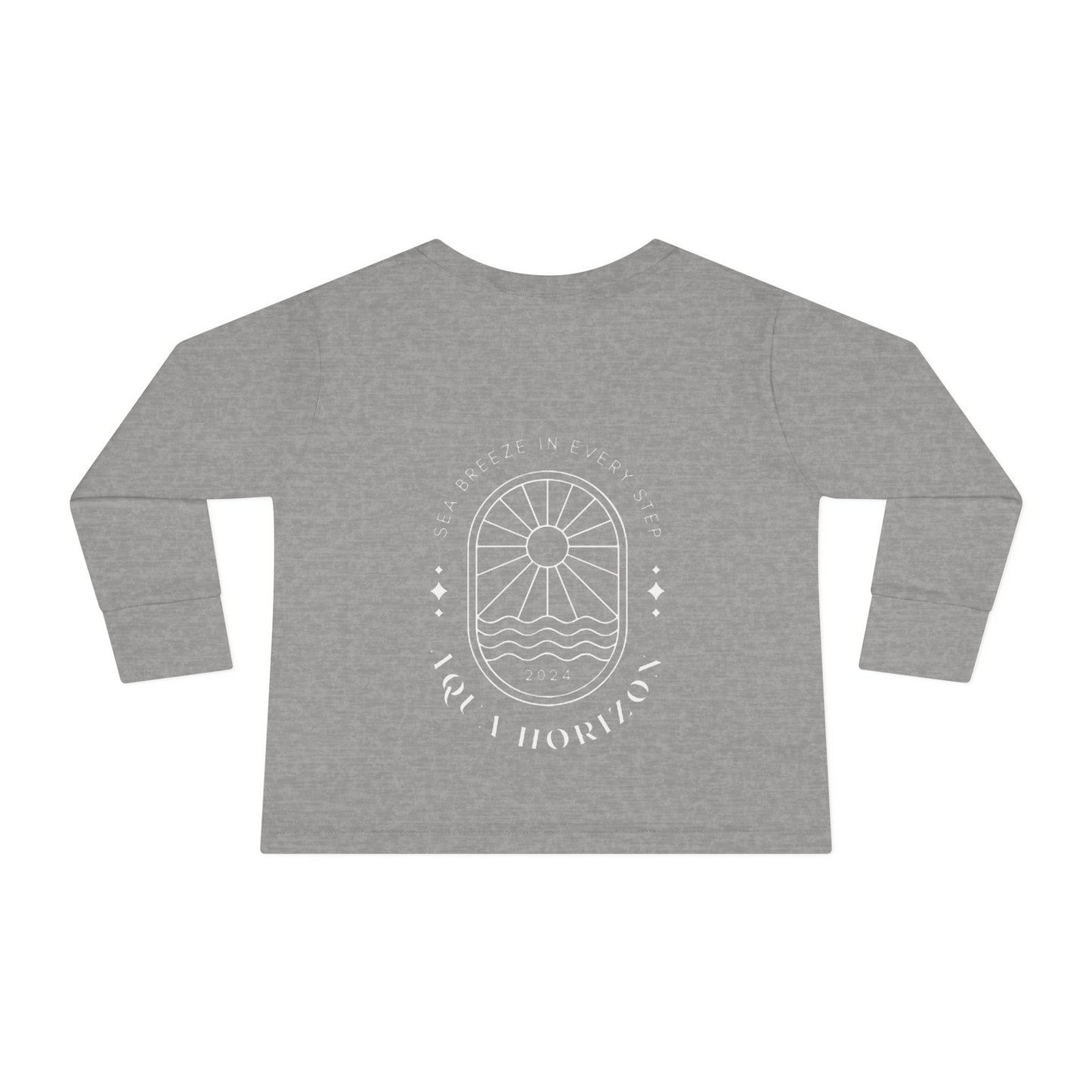 Aqua Horizon Toddler Long Sleeve Tee