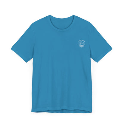 Aqua Horizon Unisex Jersey Short Sleeve Tee