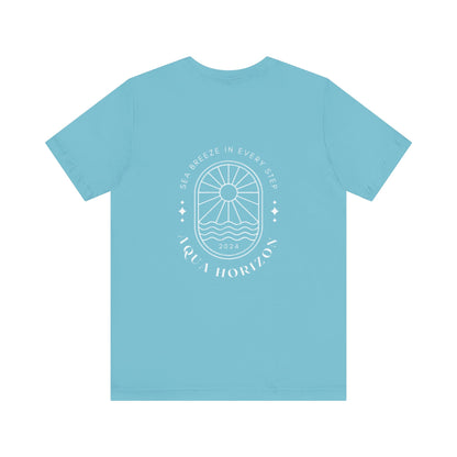 Aqua Horizon Unisex Jersey Short Sleeve Tee