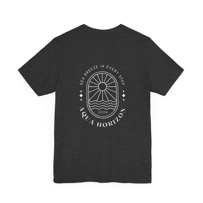 Aqua Horizon Unisex Jersey Short Sleeve Tee