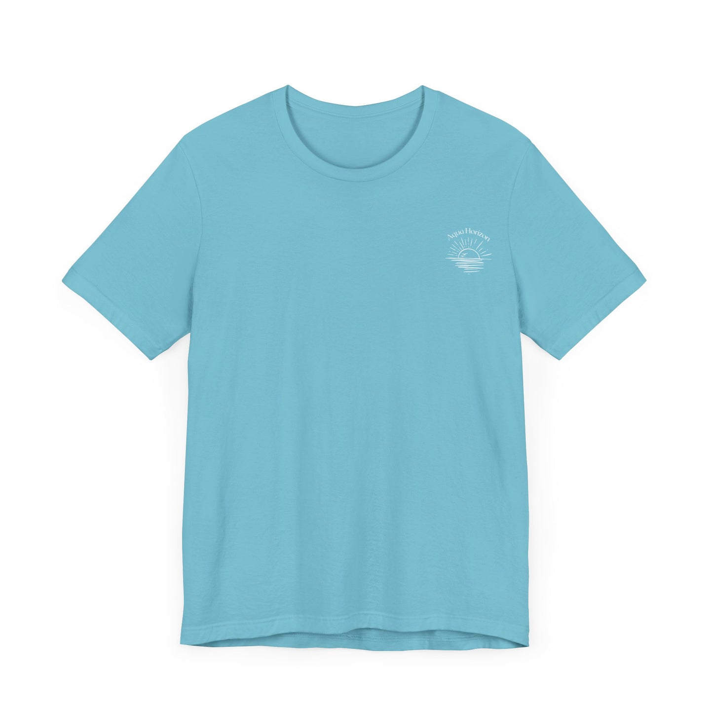 Aqua Horizon Unisex Jersey Short Sleeve Tee