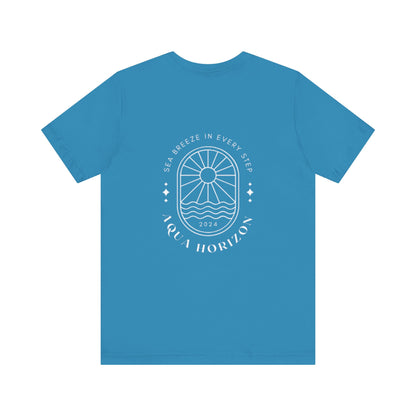 Aqua Horizon Unisex Jersey Short Sleeve Tee