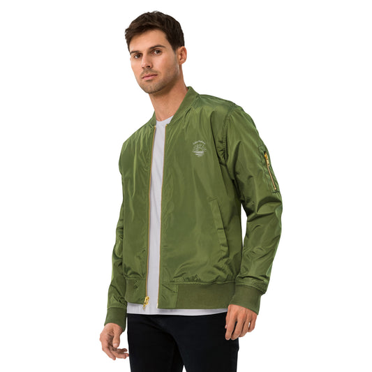 Aqua Horizon bomber jacket