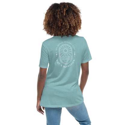 Aqua Horizon Women's Relaxed T-Shirt