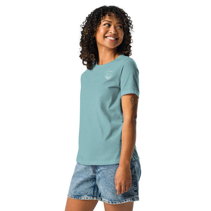 Aqua Horizon Women's Relaxed T-Shirt