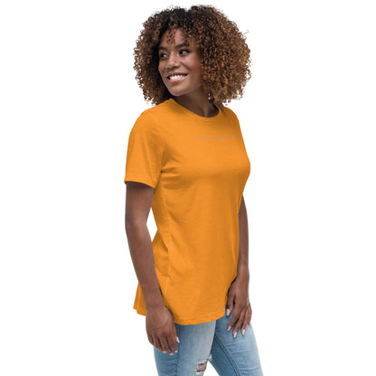 Aqua Horizon Relaxed Palm Women's T-Shirt